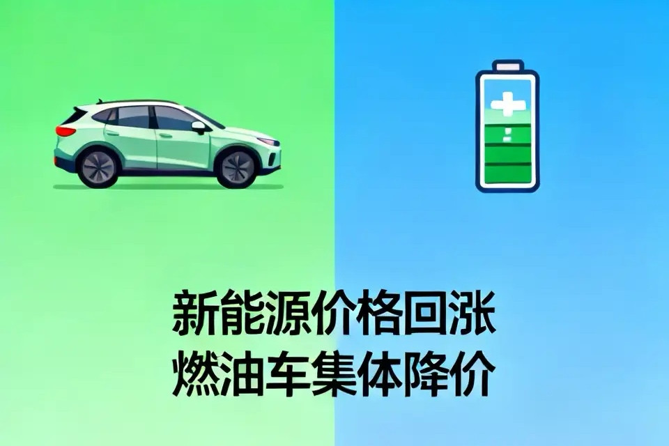 燃油车大幅降价，新能源汽车涨价你会怎么选？