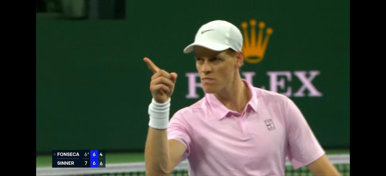 辛纳与兹维列夫印第安维尔斯大师赛半决赛时刻北京时间2026年