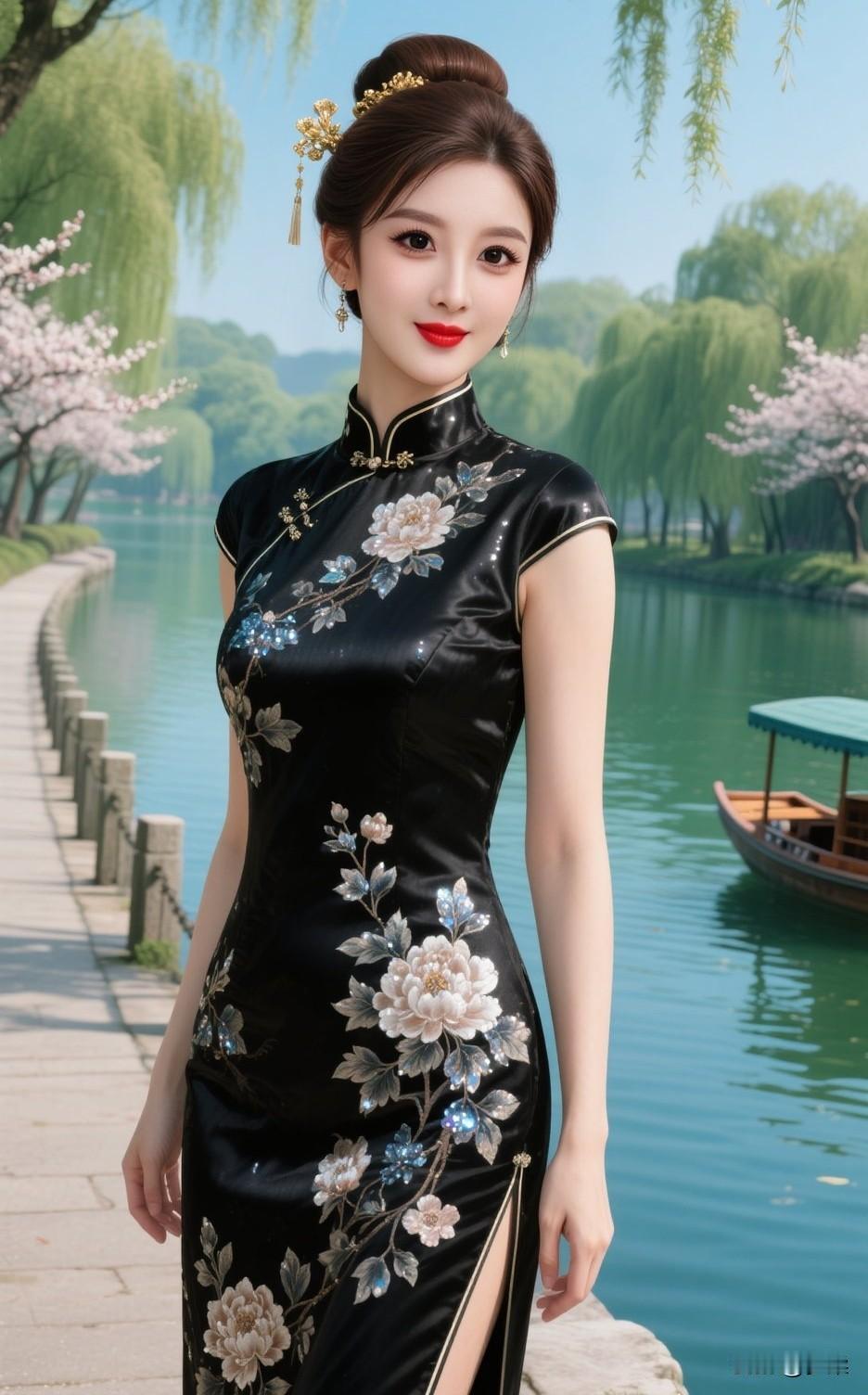 女生穿旗袍可以有多好看?