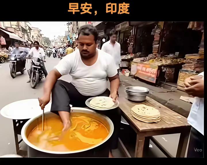 印度人口味重，这是什么味道也不浪费！充分利用！这是三哥家文化，你可以不吃，但