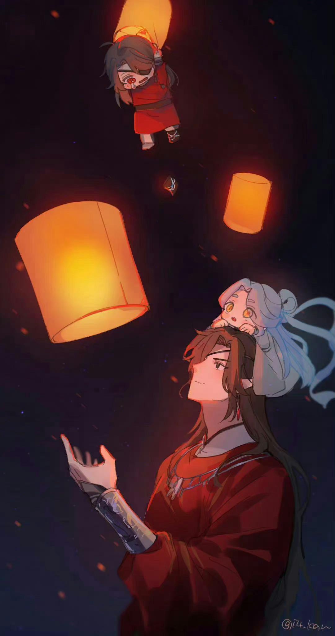 天官赐福厄命是捡来的吧，花城主偏爱太显着啦二次元漫画x：i4_kan