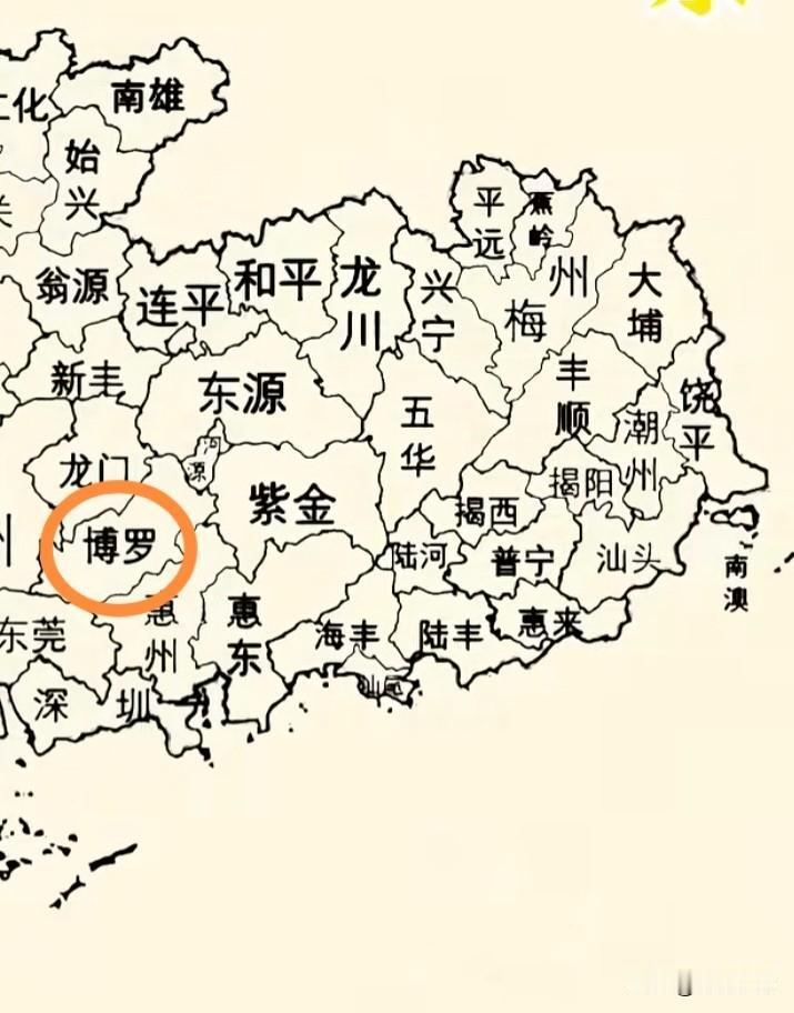 广东县级市中的经济冠军在哪里？没错，正是惠州市下辖的博罗县。去年，其经济总量G