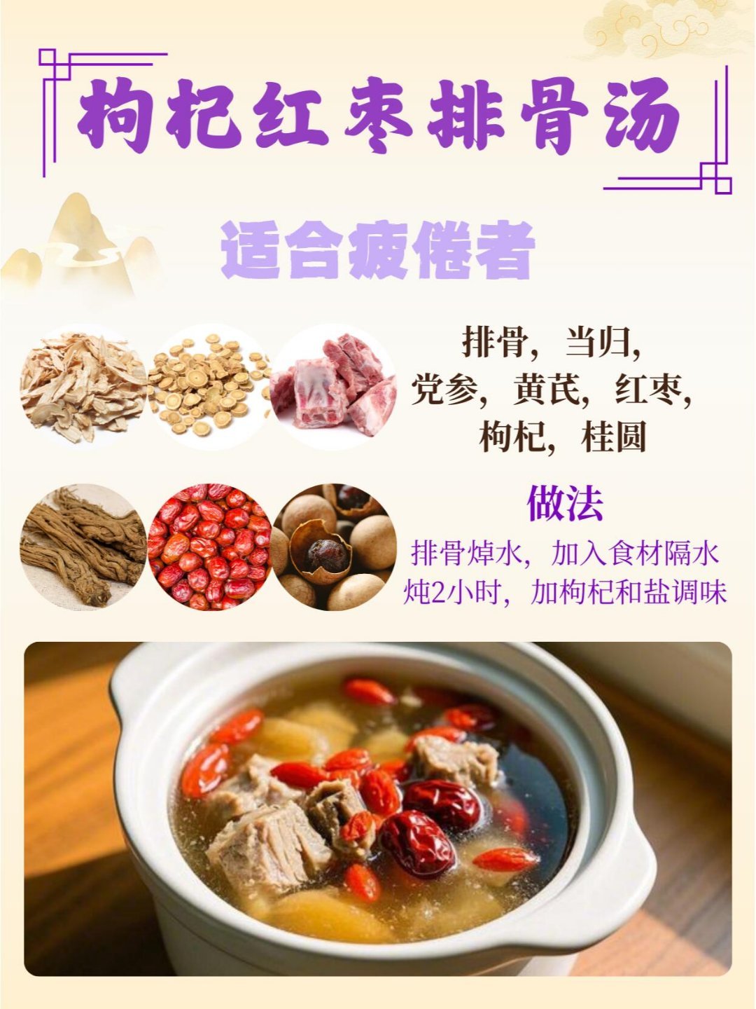 饮食养生💃六款抗老药膳汤｜喝出冻龄美，由内而外焕光彩——岁月不饶人，但食疗能让