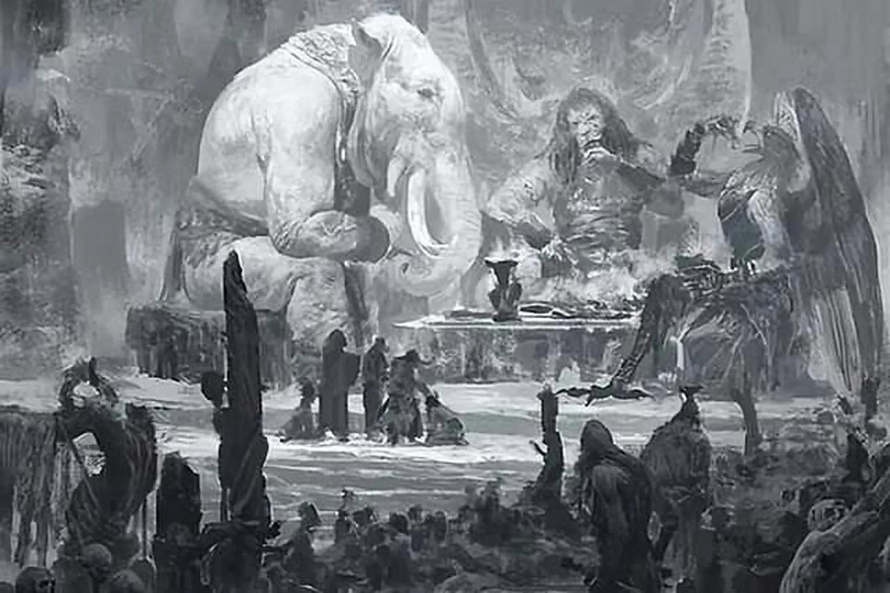 狮驼岭把一国的百姓都吃完了，比丘国国王要吃一千一百一十一个小孩的心肝做药引子。