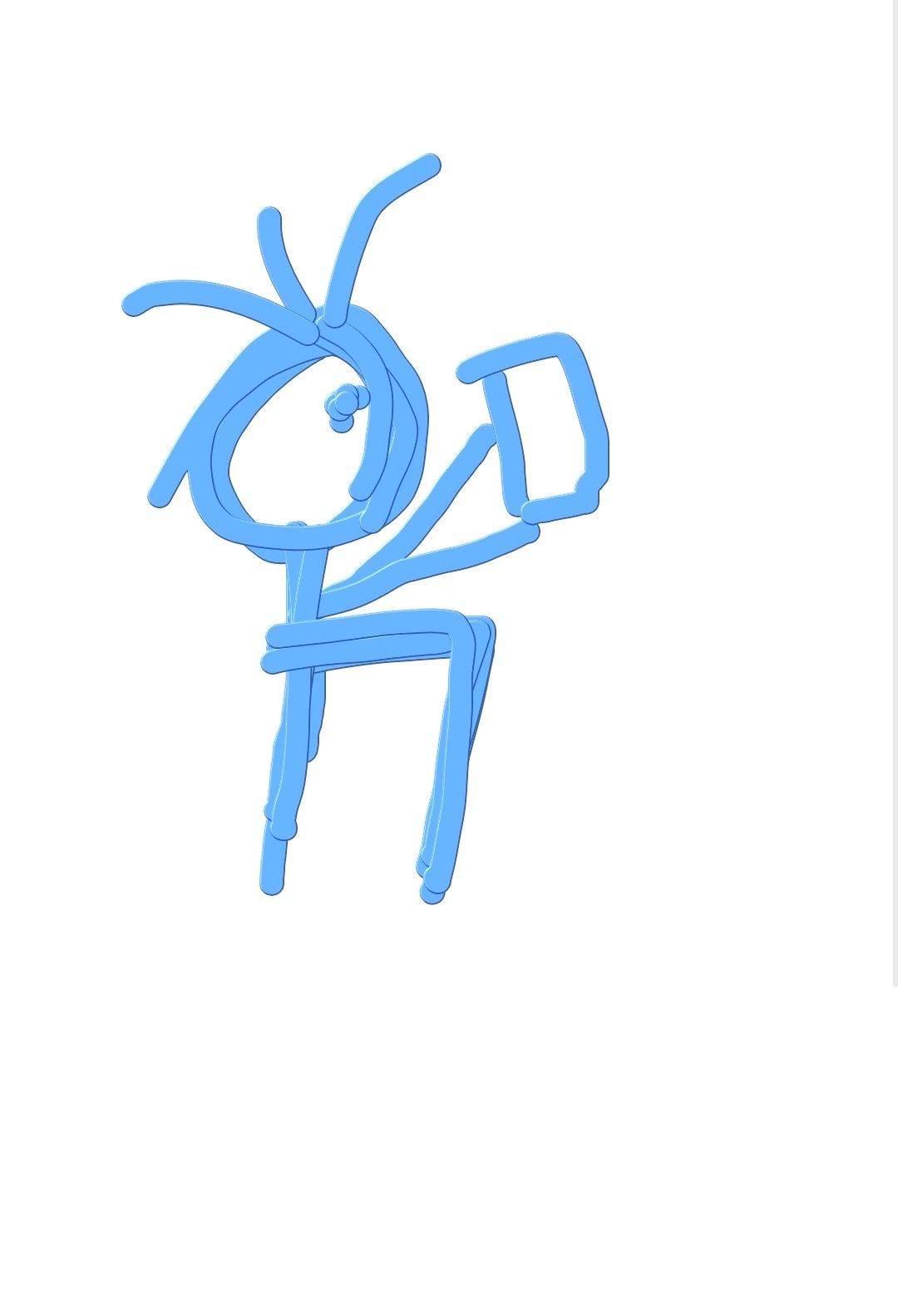 说一个你们平时玩手机的姿势，一人一个