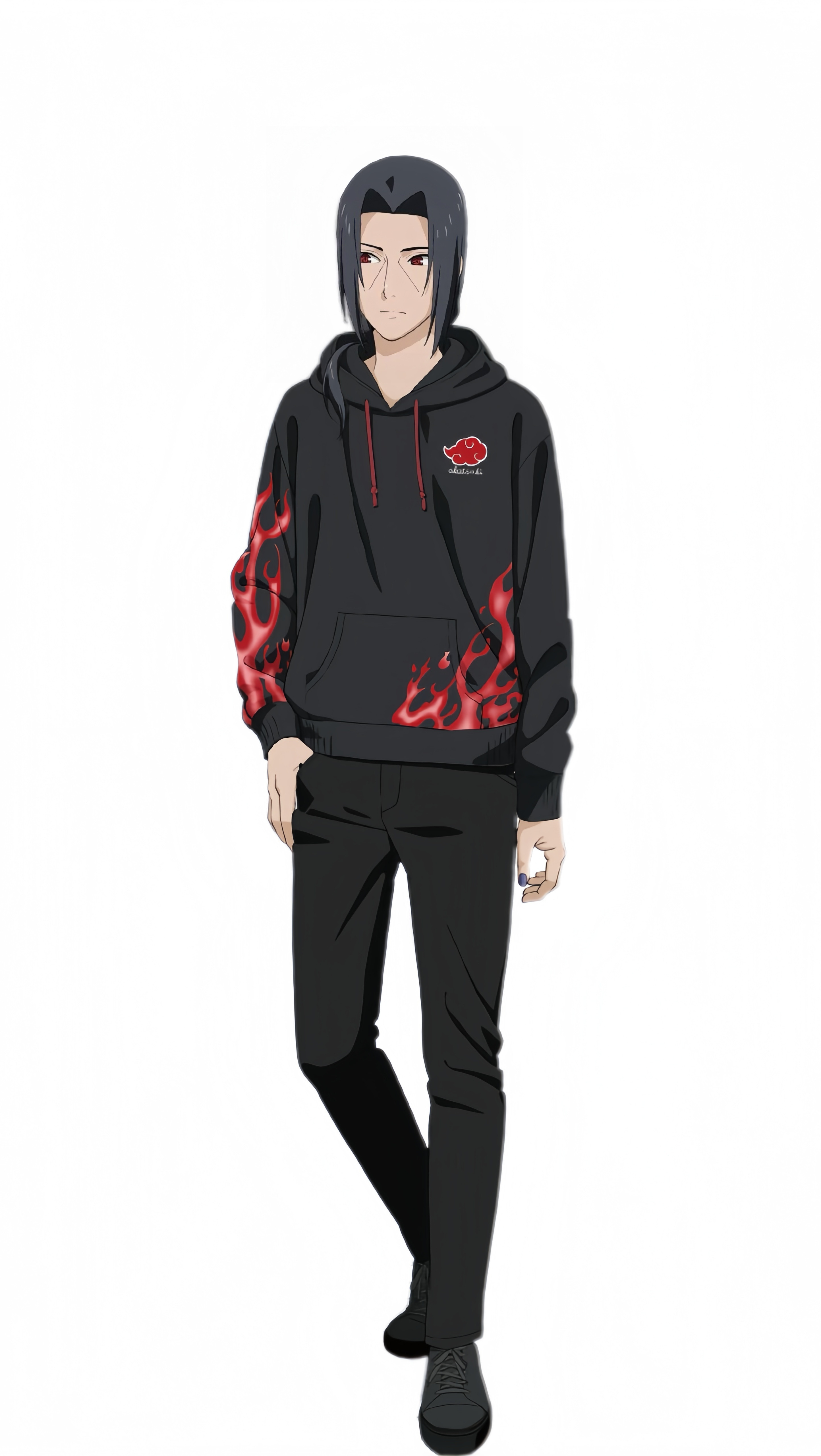 【柄图考古系列】火影忍者xFUNTOS联动插图抠了人物立绘这一套是23年