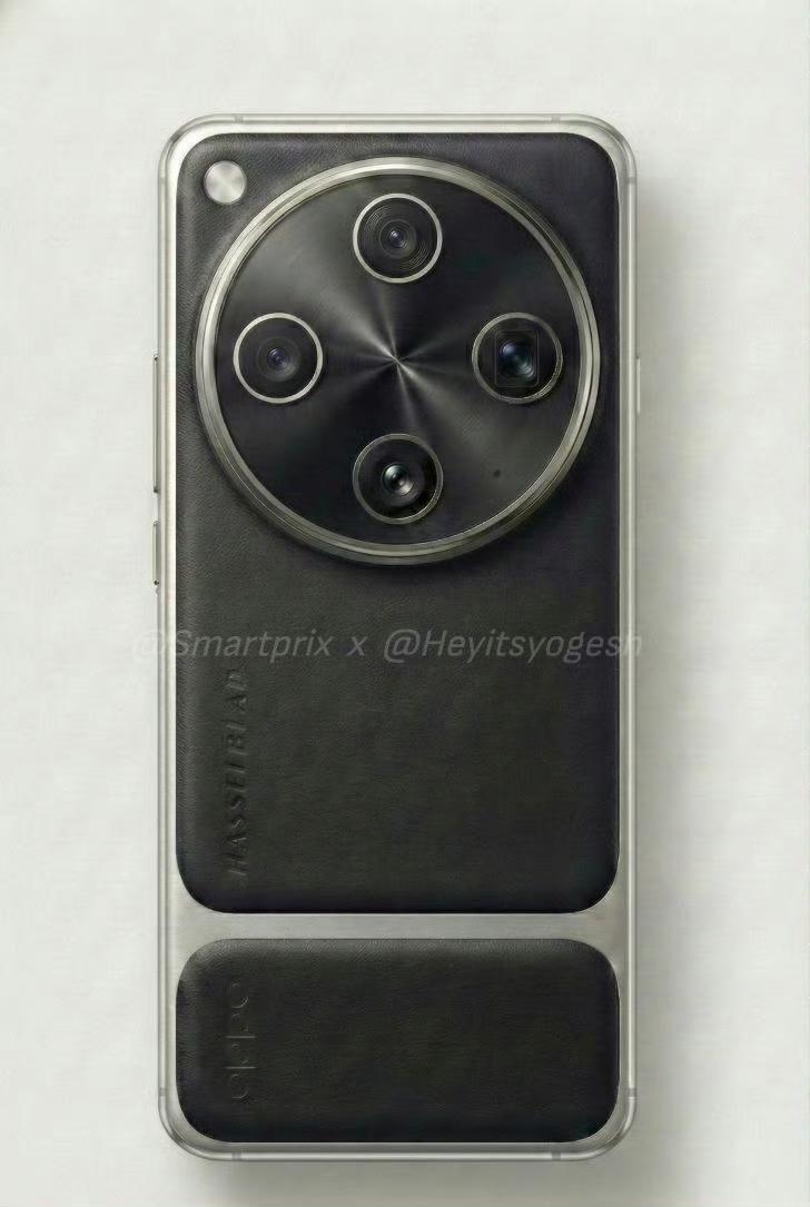 据说是OPPOFindX9Ultra外观！这大摄像头模组，看着辨识度炸裂，