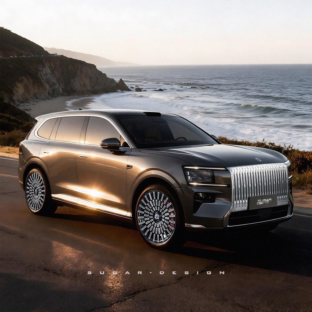 奢华质感的下放！极氪8X新车预览！极氪8X新车预览2.0上次发的极氪8X预览