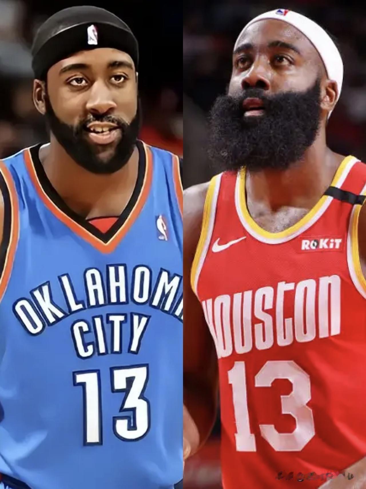 现役6位从替补打起的超级巨星:哈登，09届第3顺位，第一年场均9.9分（雷霆