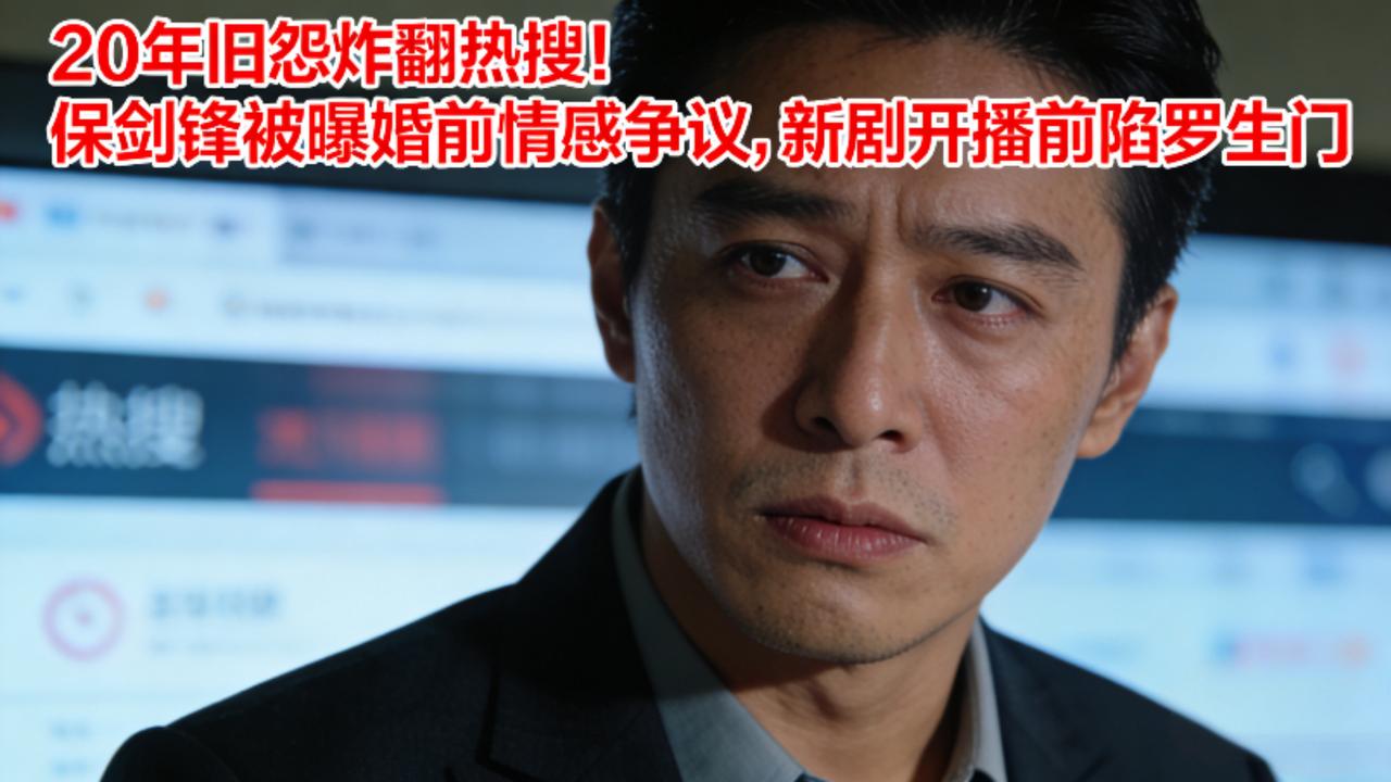 20年旧怨炸翻热搜！保剑锋被曝婚前情感争议，新剧开播前陷罗生门1月14日，