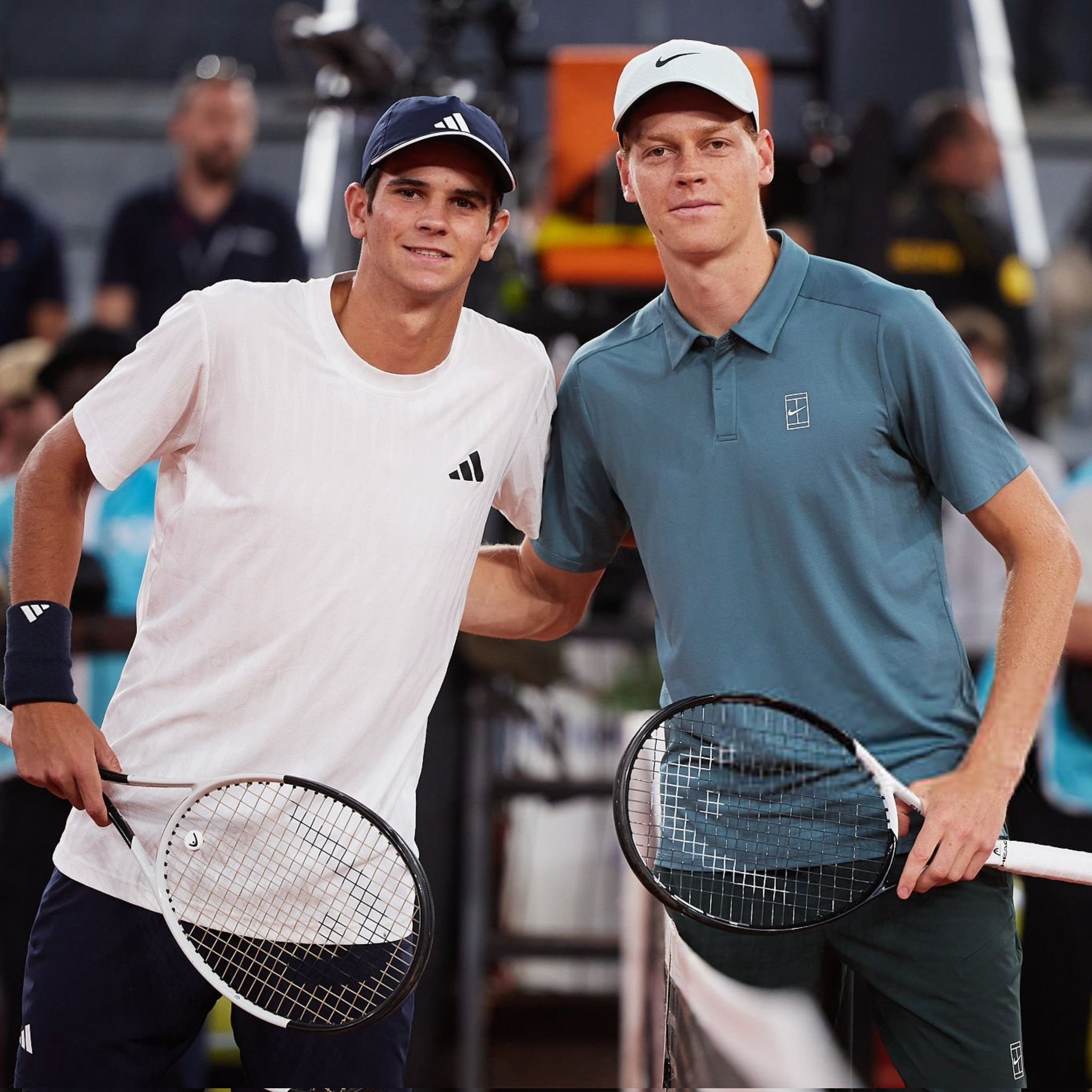 whataplayer！辛纳赛后在镜头上写下对于霍达尔的赞语世界第一6-2/