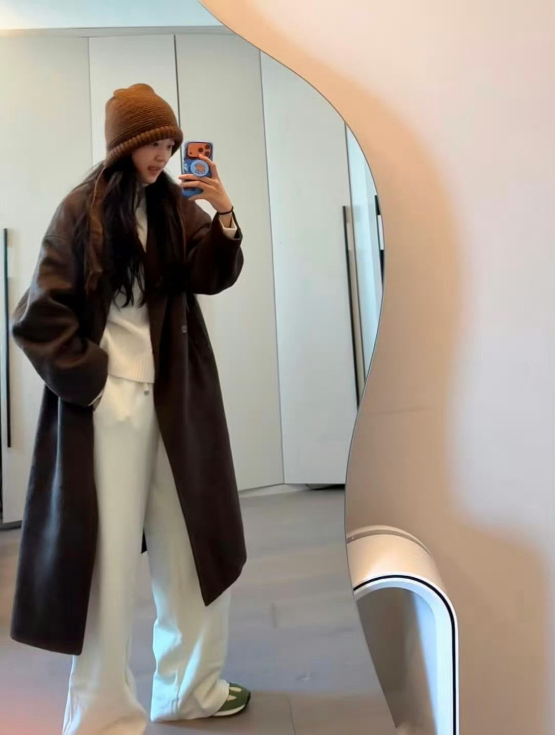 孙千腿好长千千身材比例是真的好，这谁看了不羡慕​​​