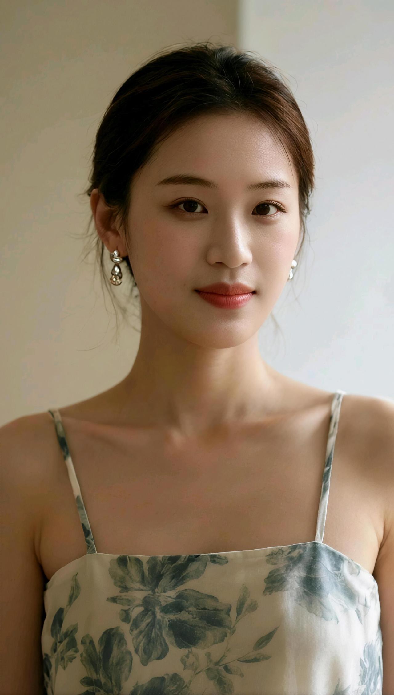 在这片温柔的光影中，仿佛时间都慢了下来。细碎的阳光洒在肩头，像极了夏日午后的一场