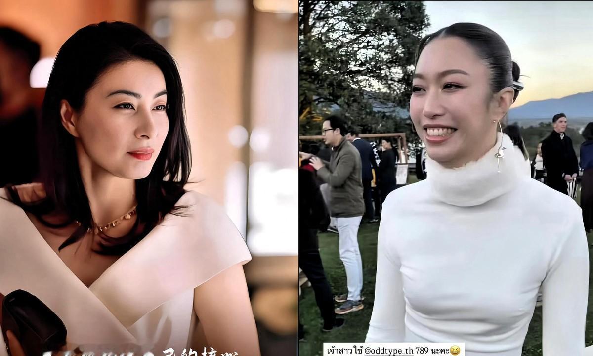 霍启仁在曼谷悄悄把婚结了，照片里老爷子霍震霆和前妻朱玲玲坐两桌，中间隔着半辈子，