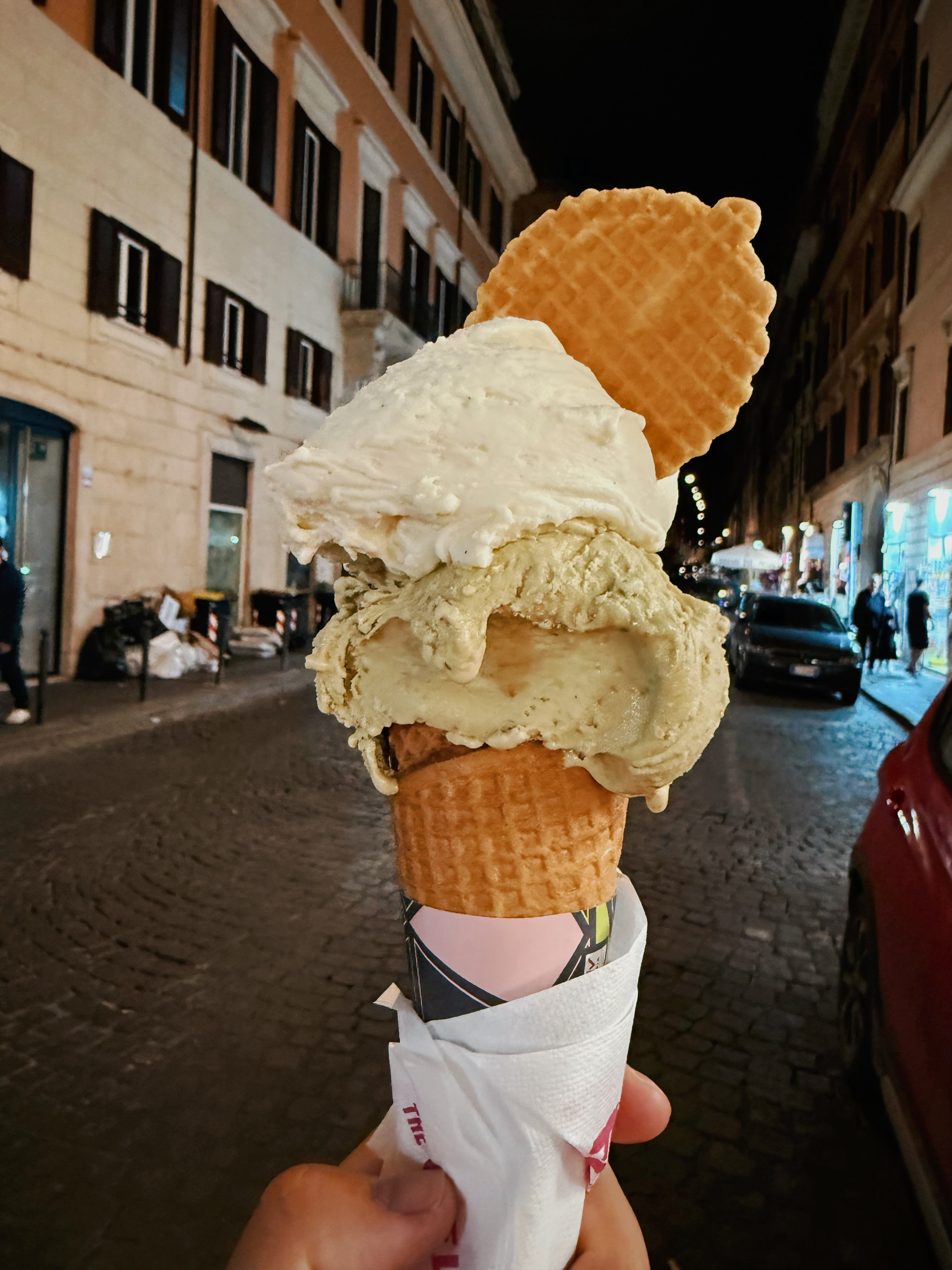 在意大利实现冰淇淋自由？开心果口味yyds！🍦随心所旭