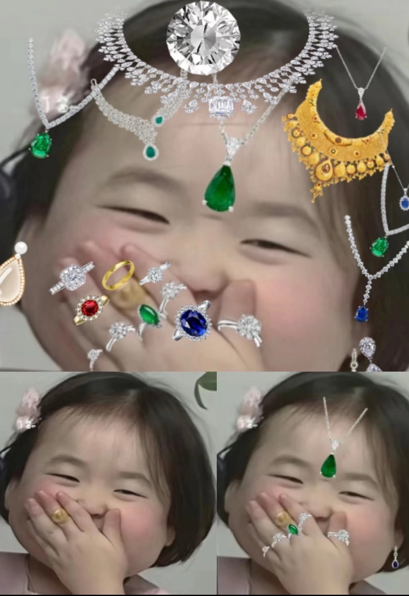 银价飙涨金价涨完银价涨，换个角度想，以前买的小破烂们都要升值了。也算是自己安慰了