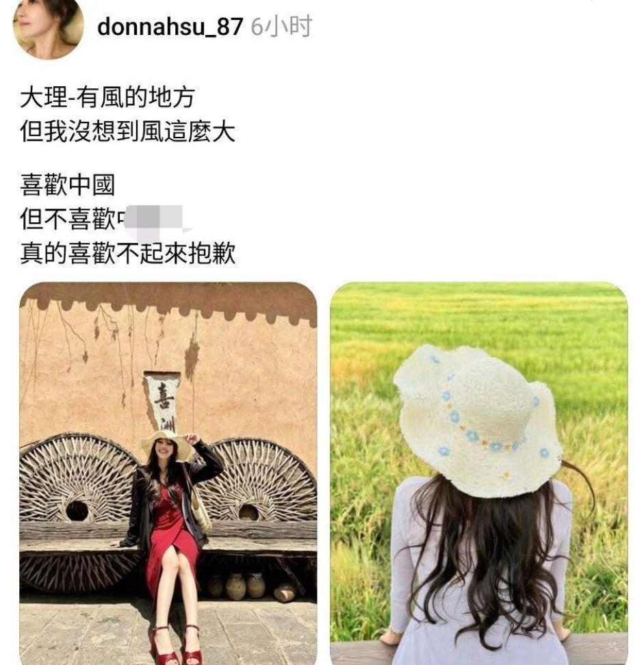 一台湾“绿蛙”在大理旅游时发文：“喜欢中国，但不喜欢中国人”！最后还特意强调一句