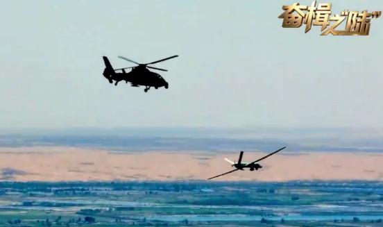 央视纪录片中，直-19侦察武装直升机与KVD002中空长航时察打一体无人机罕见同