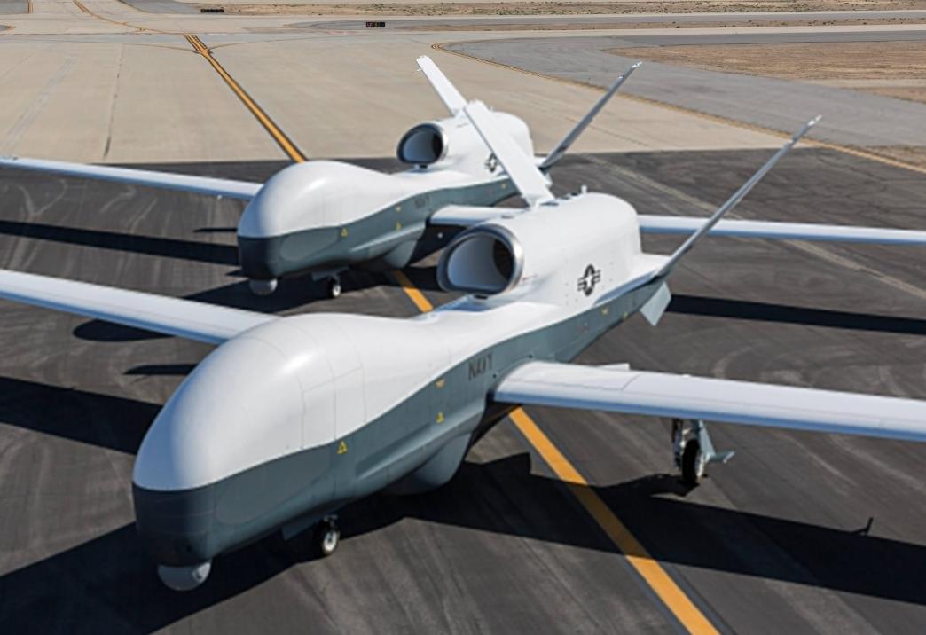 美国海军在4月9日损失一架MQ-4C“海神”无人机后，已向约旦穆瓦法克·萨尔蒂空