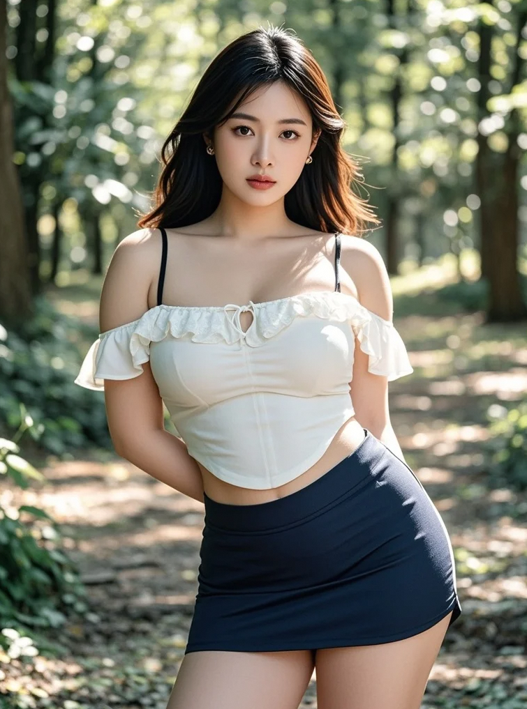 树叶在模仿我的笑容？不，是我在模仿秋天的氛围感！