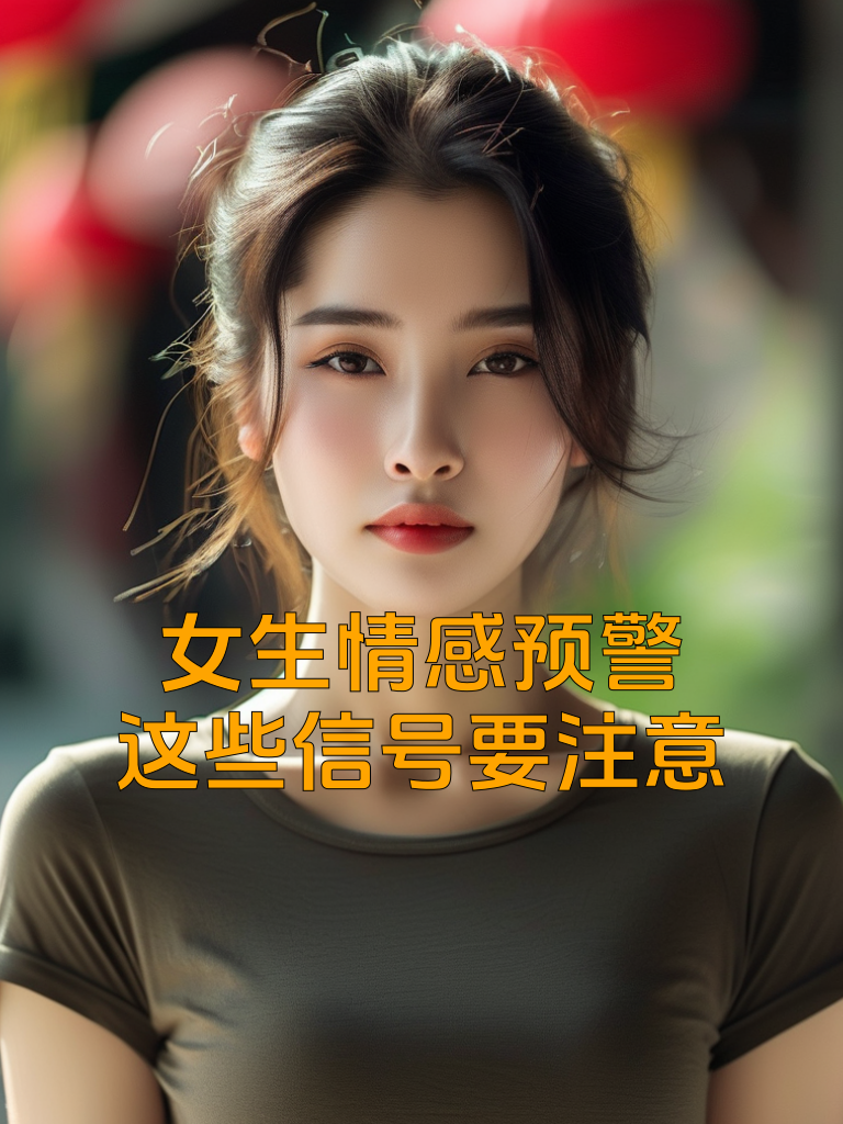 女生情感预警，这些信号要注意