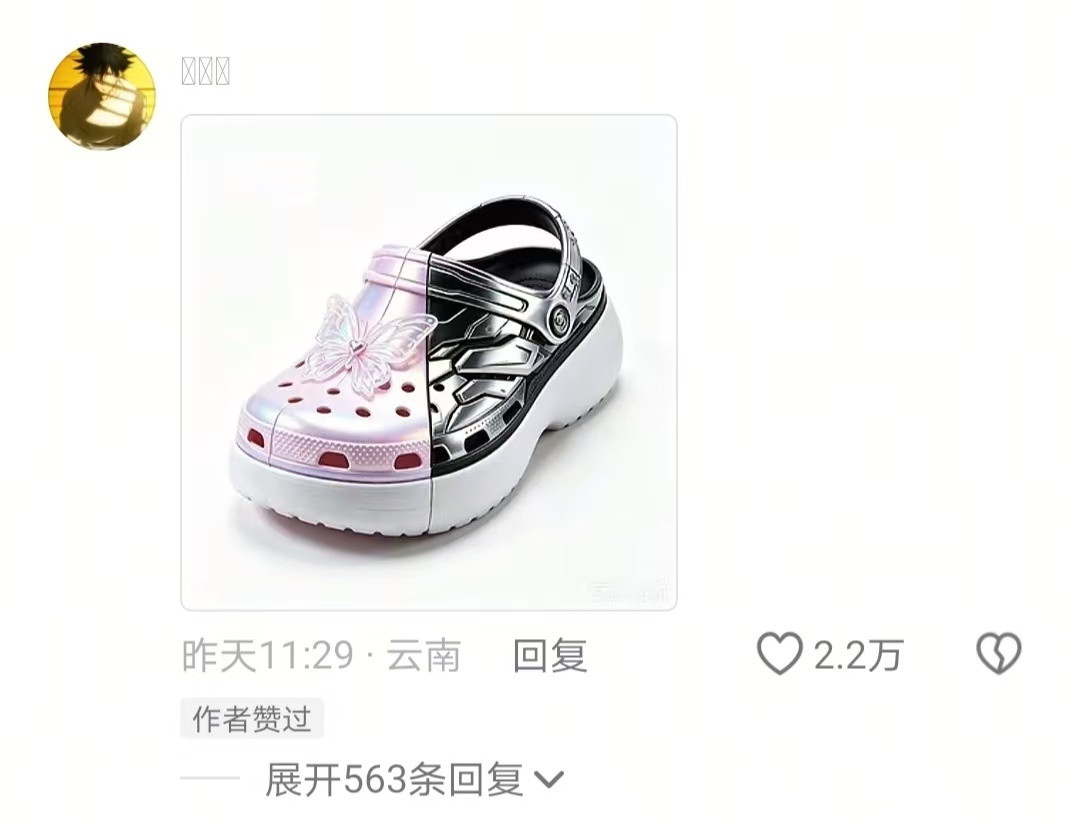 洞洞鞋的花语是漏洞百出