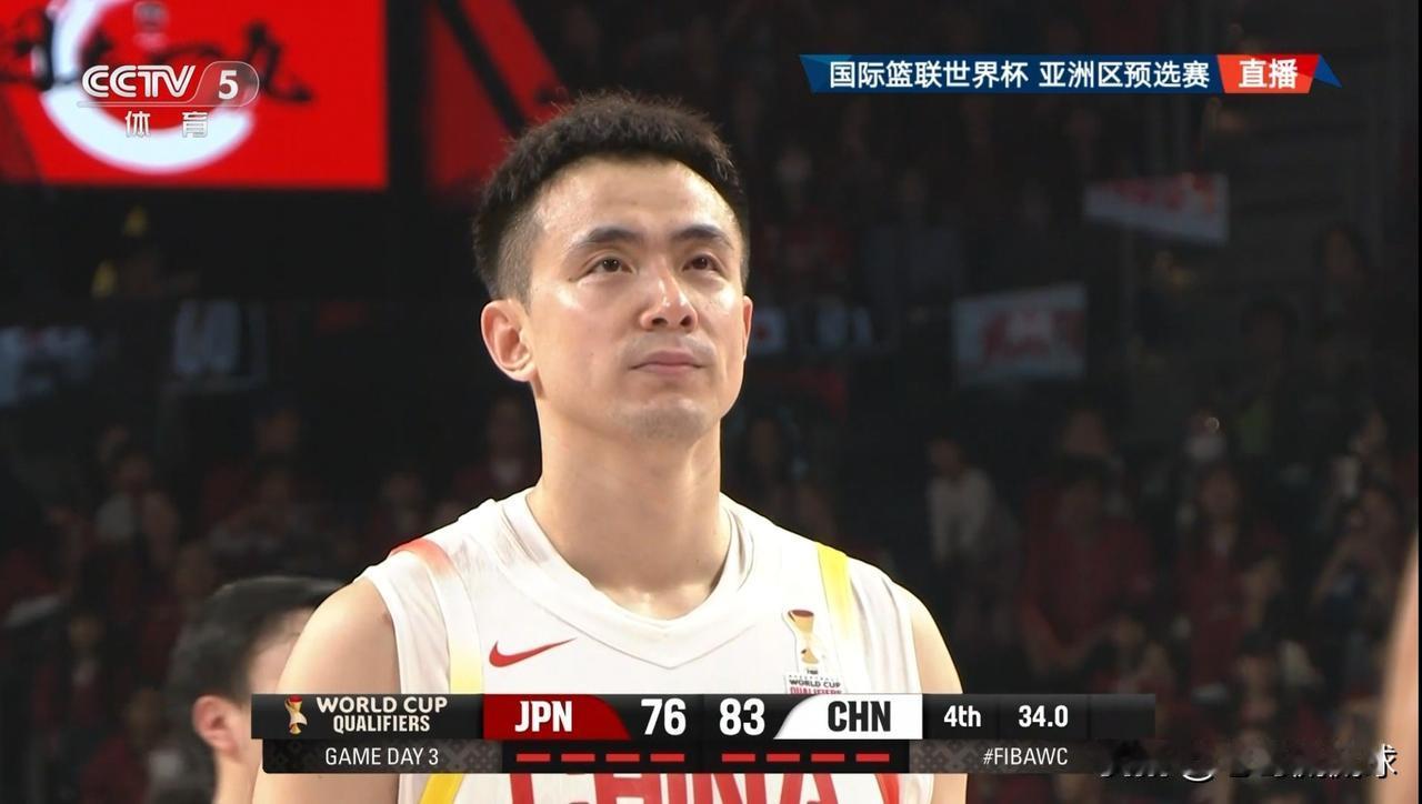 中国男篮明星后卫赵继伟真是忒争气了！在今天中国男篮客场以87：80战胜日本男篮的