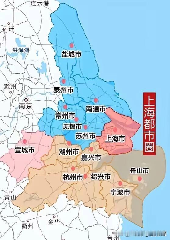 说到上海、江苏、浙江、安徽的关系，只能用7个字来形容，沪苏浙皖一家亲。首先他们