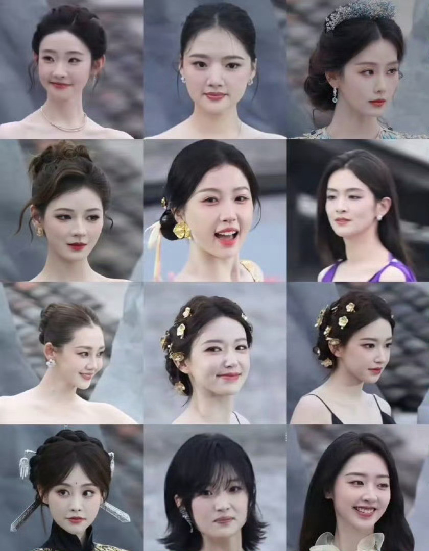 小红书之夜女明星怼脸生图