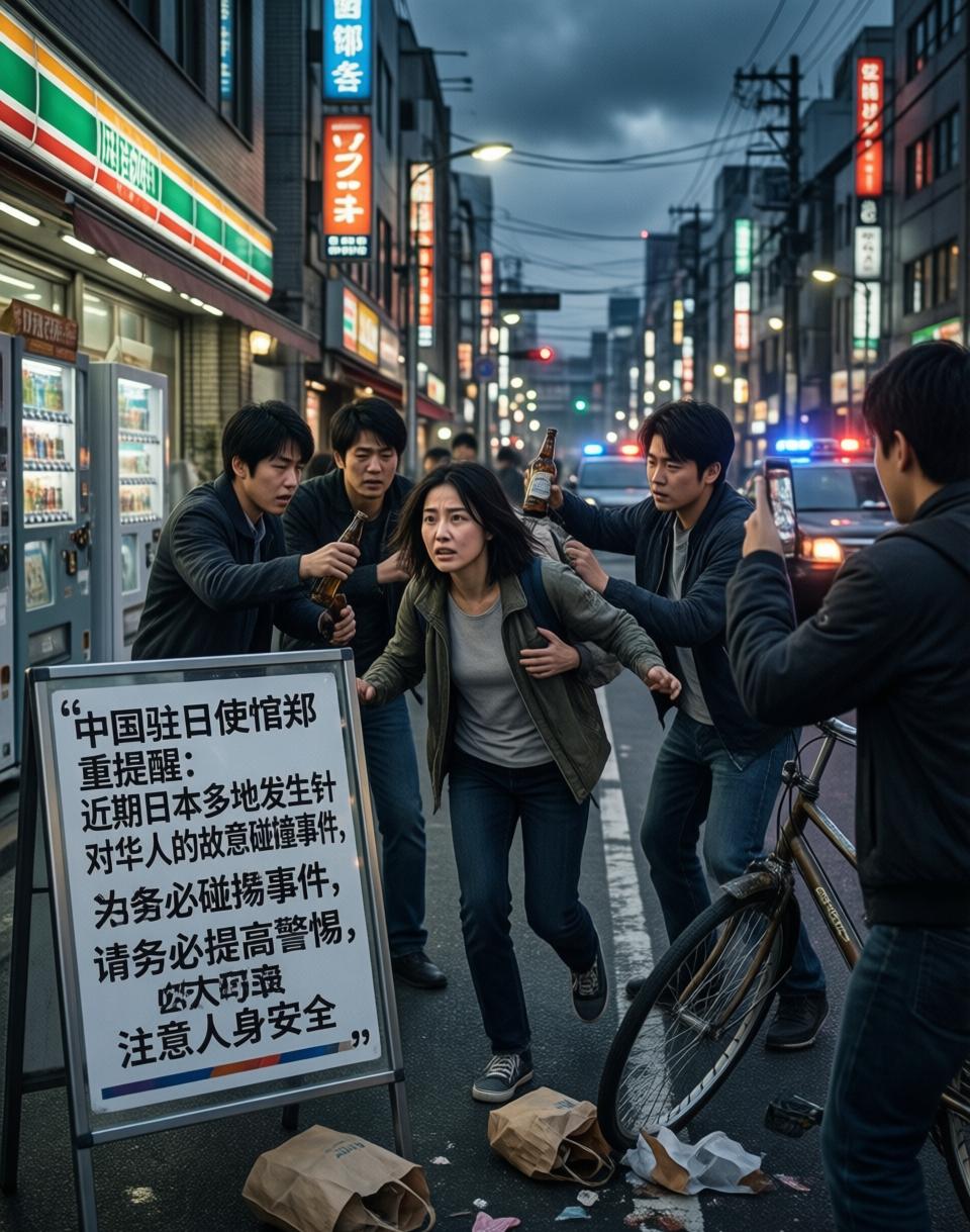 最近在日本街头走路，可能得多留个心眼了。一种被当地媒体称为“撞人族”的现象，