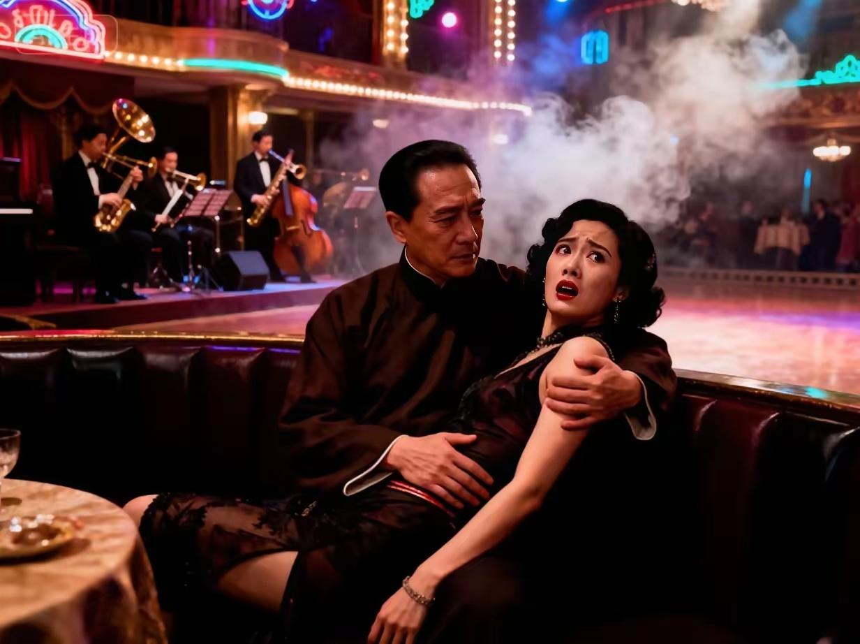 1918年，杜月笙去歌舞厅会友，突然，他一手搂住舞女的腰，另一只手要伸进她的胸口