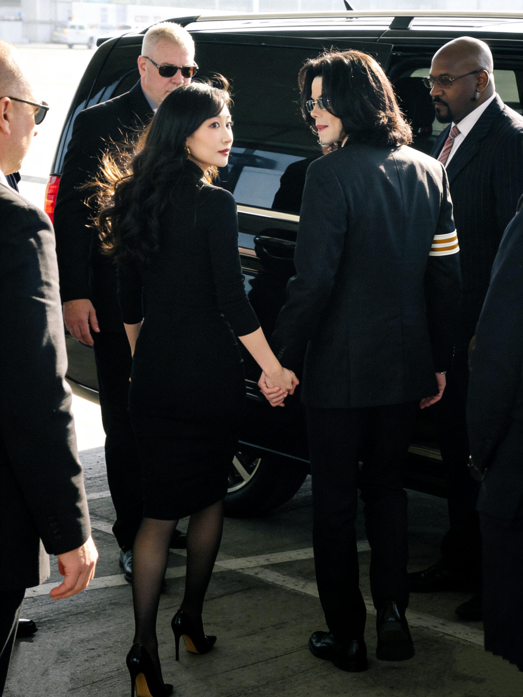 迈克尔杰克逊的亚裔小女友