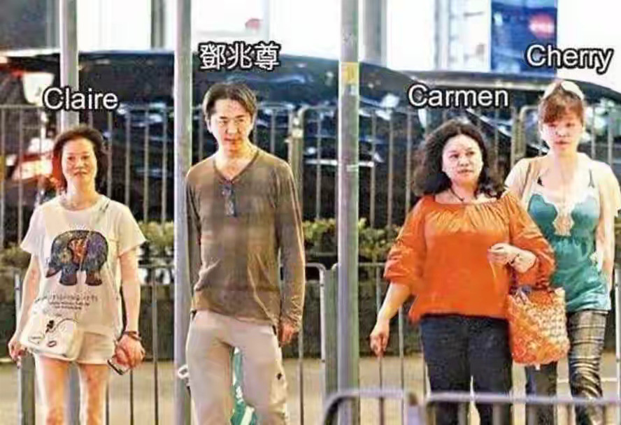 邓兆尊自曝患重病已立遗嘱邓兆尊的三个女朋友，有钱人的品味，有的时候真的是很难捉摸