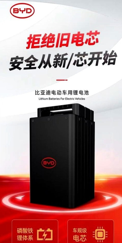 比亚迪刀片电池进军两轮电动车市场！眼下装2度电的车子售价4000块，这