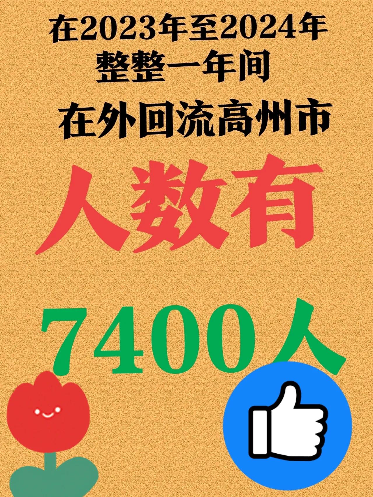 在2023年到2024年这整整一年的时间里，茂名市出现了在外游子回流的迹象，这是
