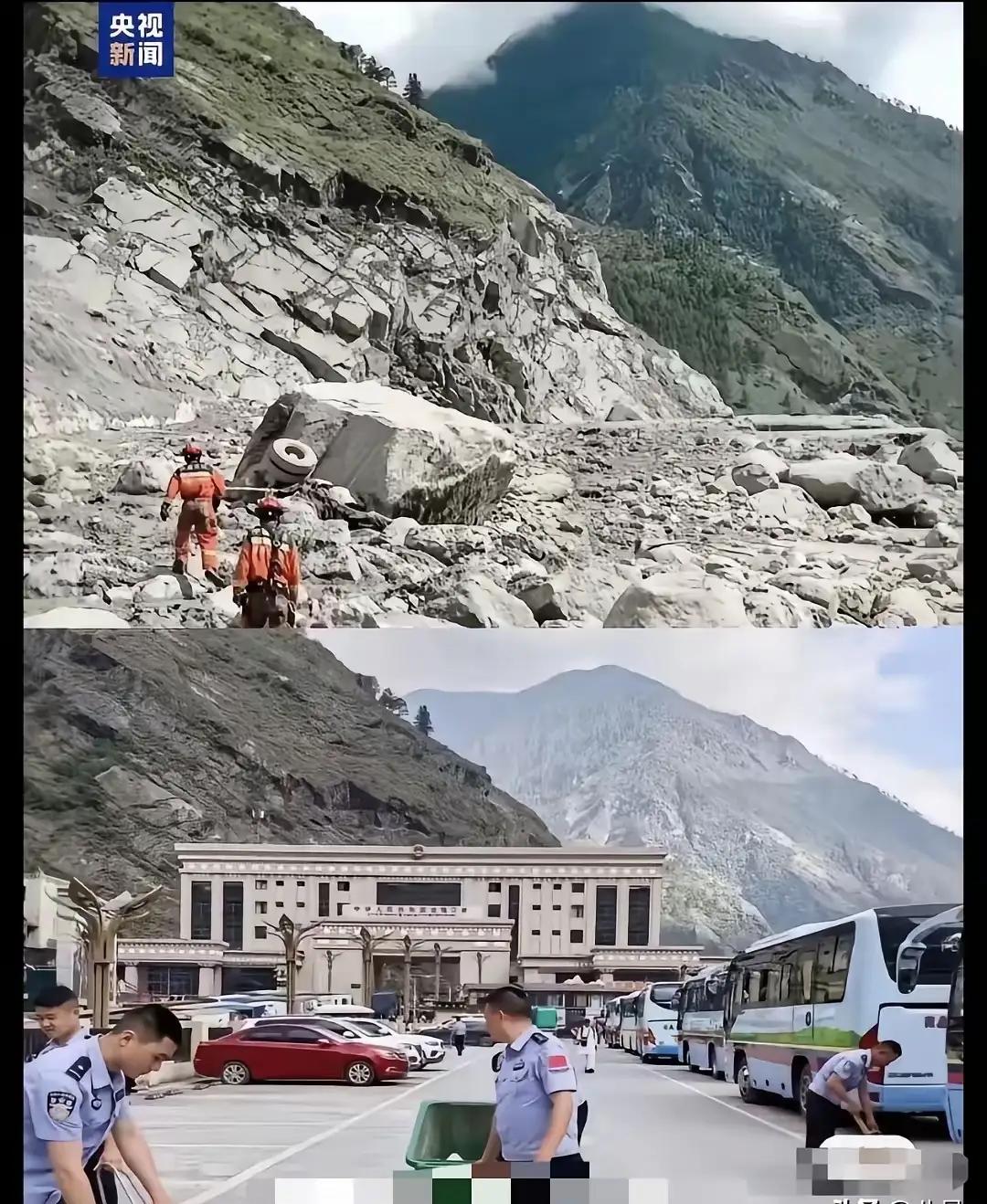 西藏吉隆口岸这栋楼，工作人员有250多人，虽然楼房不大，可是里面有海关，边检，