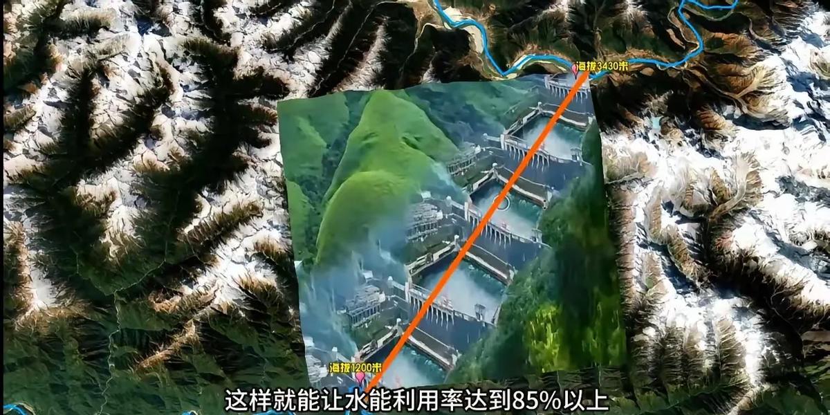怪不得印度不闹腾！原来雅鲁藏布江水电工程不是筑高坝蓄水发电，而是开挖隧道，利用
