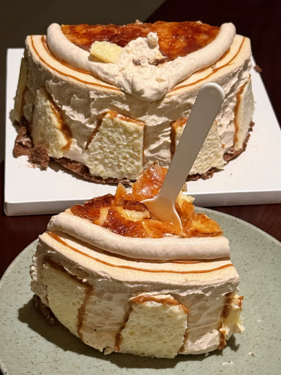 感觉是北京目前top1好吃的…（奶皮子蛋糕）