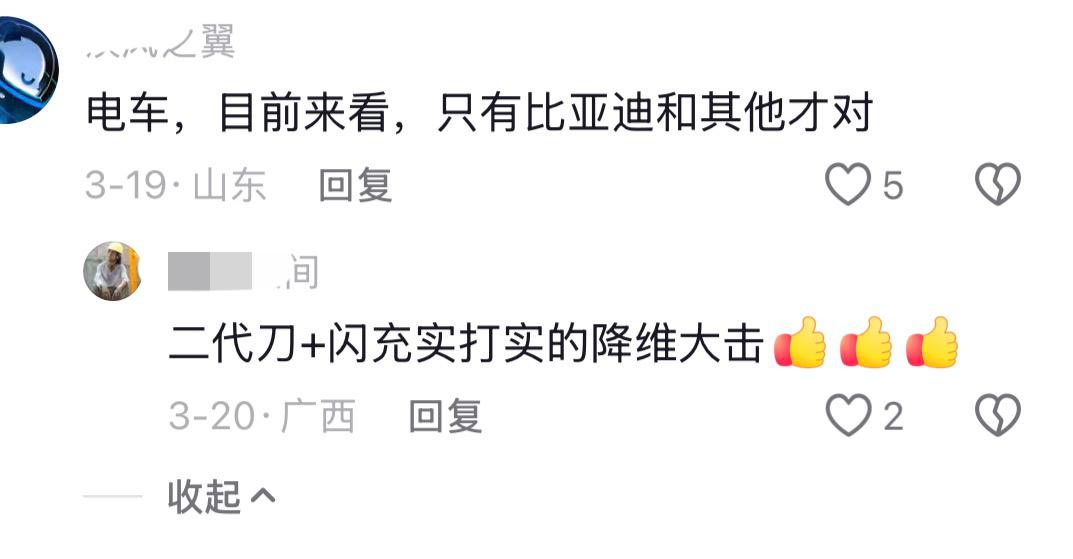 一抖友评论说:电车，目前来看，只有比亚迪和其他才对！你怎么看？比亚迪核心