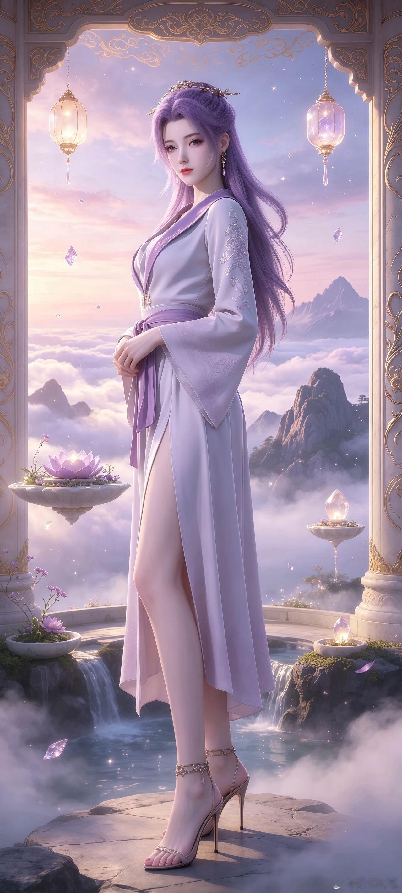 师兄啊师兄-云霄：琼台云影落凡尘，一身素衣藏温柔国漫动漫次元新星计划