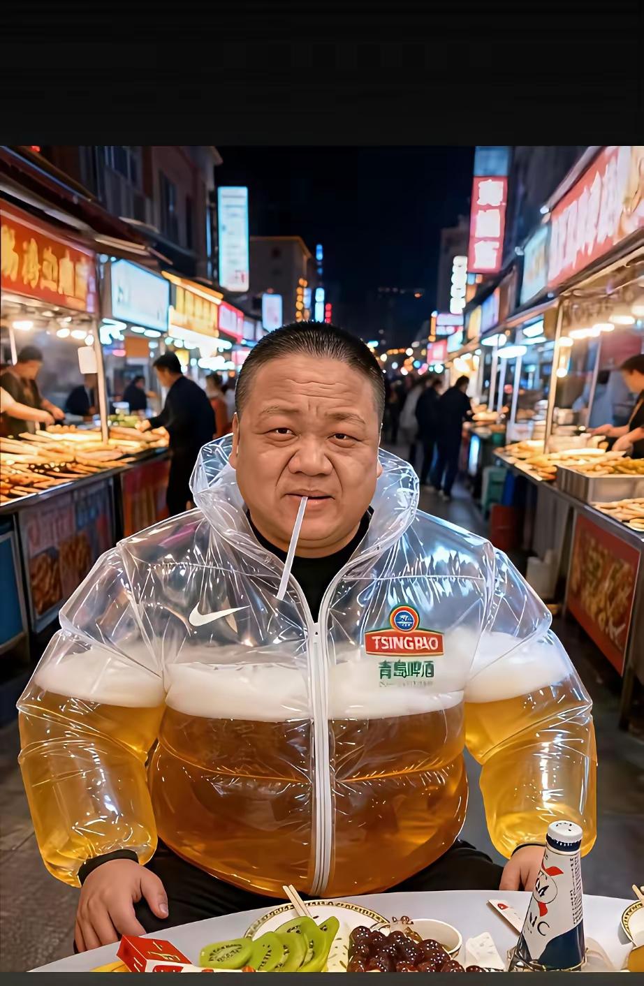 啤酒夹克[笑着哭]哈哈