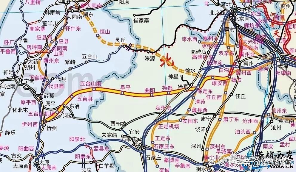 雄忻高铁有望今年年底或明年上半年开通运营，雄忻高铁开通后，保定就成了河北省第一个