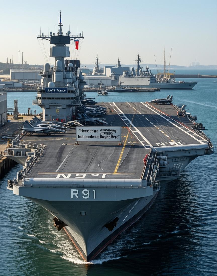 法国人这次是动真格的了。3月18日，马克龙正式拍板，新一代核动力航母要开建，名字