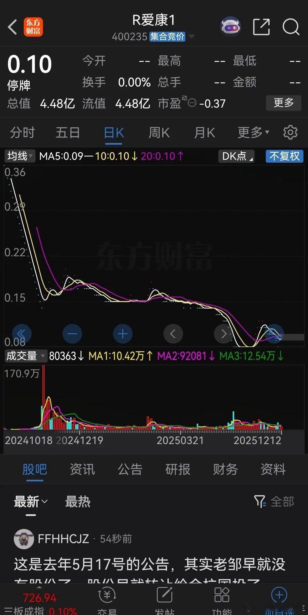 如果你不幸踩雷，买到了退市股，请记住一点：千万不要补仓！以爱康科技和广汇汽车为例