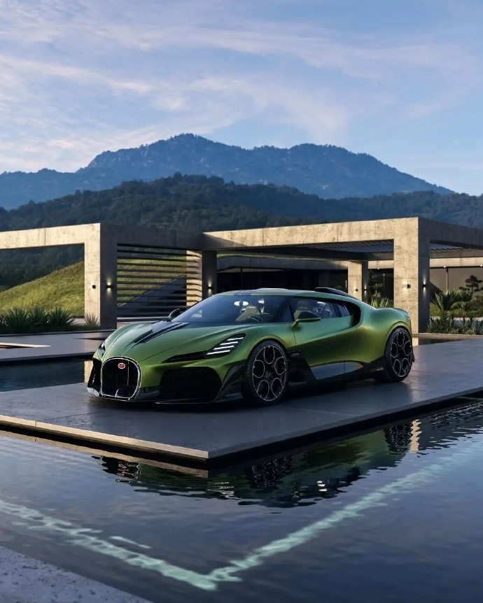 布加迪全新W16超跑Brouillard，1of1定制超跑！