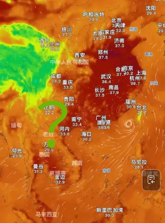 炎热的夏天，中国中部地区，东南沿海地区已基本上成了大火炉。过去四大火炉城市：重