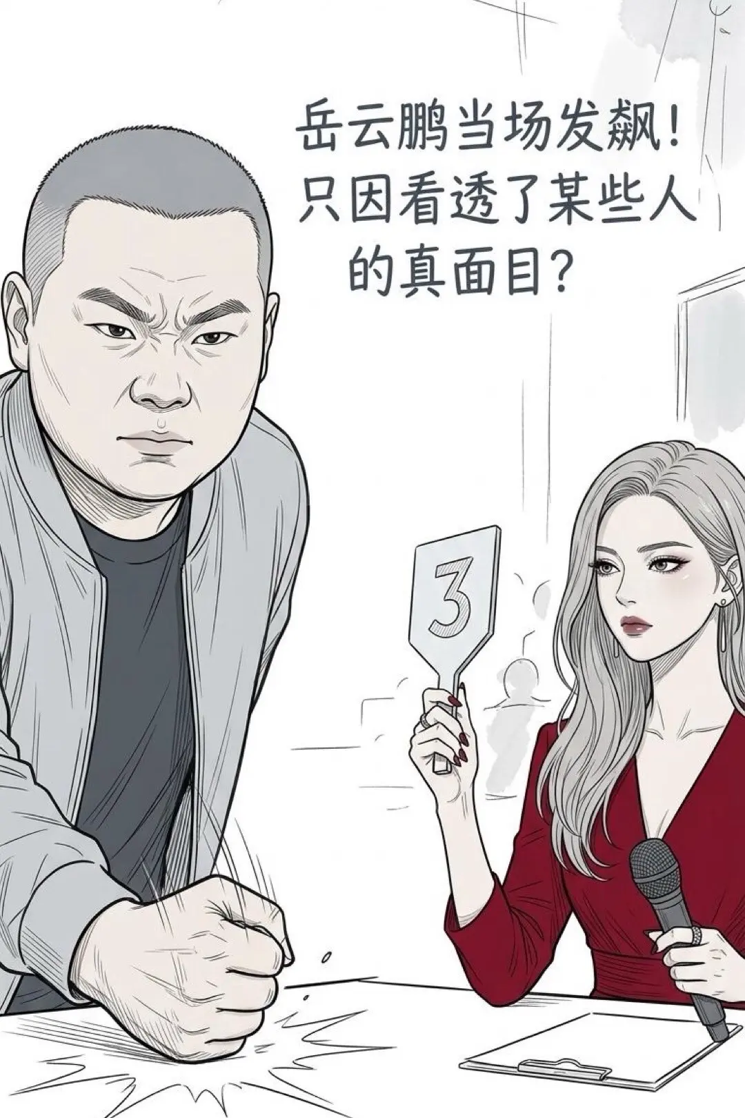 到底是什么原因，让一张好脾气的岳云鹏在。节目上发这么大的火