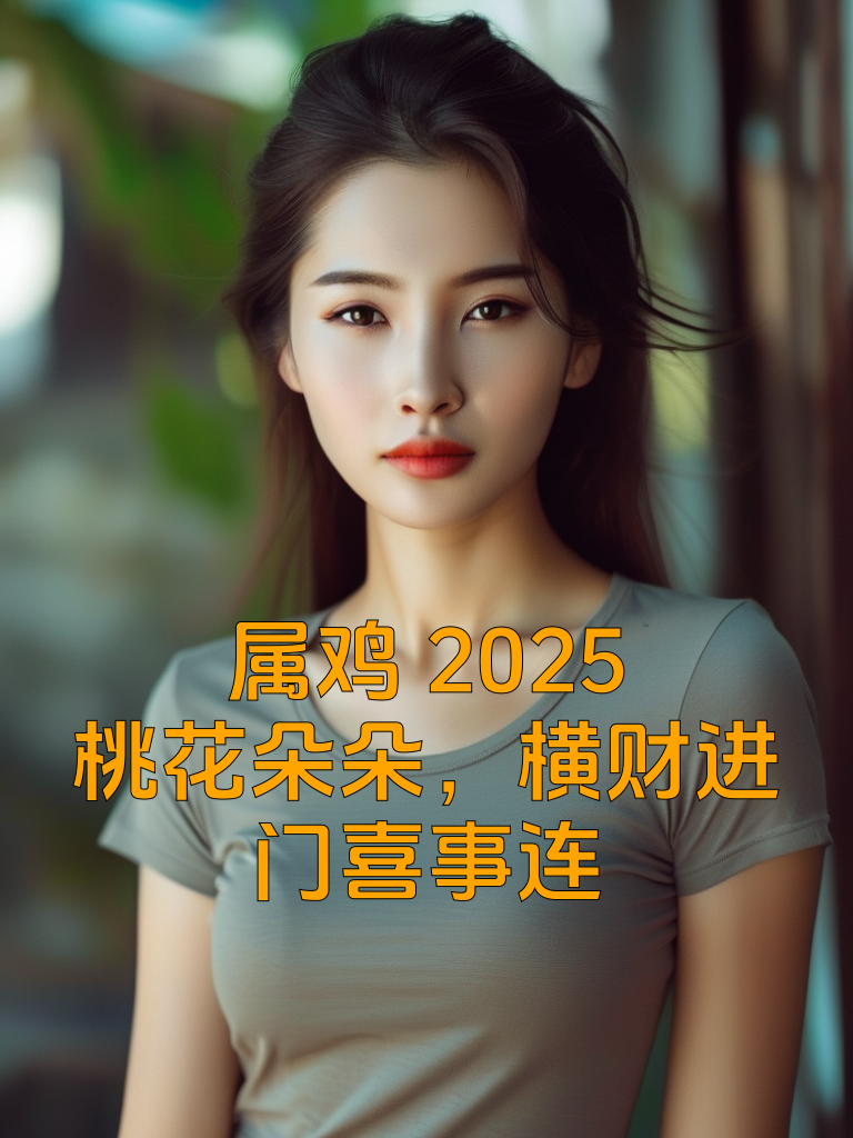 属鸡2025：桃花朵朵，横财进门喜事连