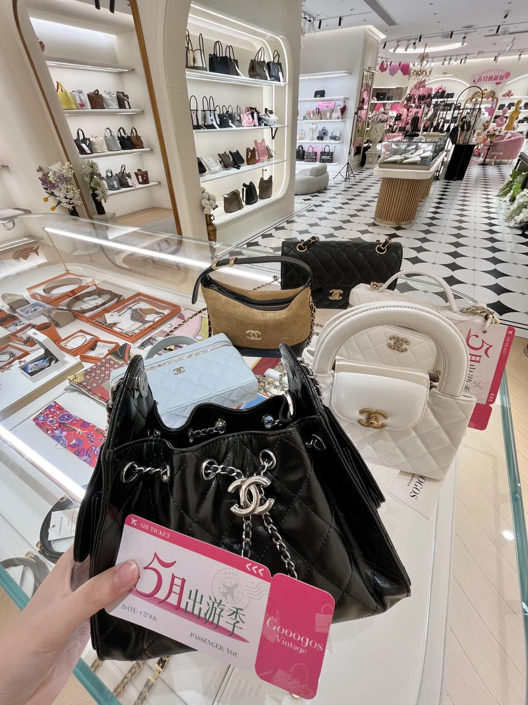 重庆香奈儿天堂👛！！买包像呼吸一样简单！！！