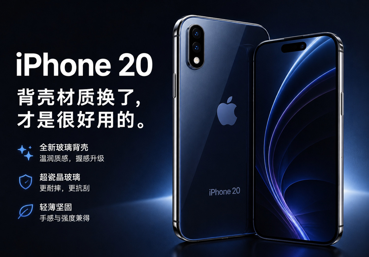 iPhone20再曝光如果这次爆料是真的，我觉得最值得期待的反而不是AI，也不是